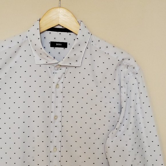 blue cuffed denim shorts plain button down /xl : size 22 main image 1